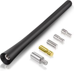 Bingfu Universal Vehicle Roof Mount Antenna Mast 6.3 inch Rubber Car Antenna Replacement Compatible with Ford Chevrolet GMC Jeep Dodge