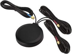 Bingfu 4G LTE MIMO Cellular GPS Adhesive Magnetic Mount Antenna for 4G LTE GPS Cradlepoint IBR900 IBR1700 Sierra Wireless Airlink MG90 MP70 GX450 RV50 RV50X Industrial Gateway Modem Mobile Router