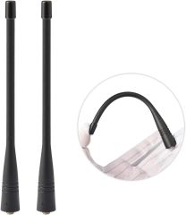 Bingfu UHF 400-470MHz Two Way Radio Antenna Replacement Walkie Talkie SMA Female Antenna 2-Pack Compatiable with BaoFeng BF-888S Arcshell AR-5 AR-6 AR-7 Retevis H-777 H-777S Two Way Radio