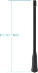 Bingfu UHF 400-470MHz Two Way Radio Antenna Replacement Walkie Talkie SMA Female Antenna 2-Pack Compatiable with BaoFeng BF-888S Arcshell AR-5 AR-6 AR-7 Retevis H-777 H-777S Two Way Radio