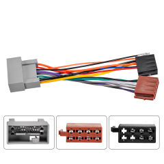 24Pin Wiring Harness for 08-20 Select Honda Accord Civic FIT CRV CRZ Odyssey Pilot Ridgeline and Acura RL TL TSX ZDX Car Speaker Wire Harness Connector Kit with ISO Adapter Wires