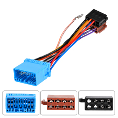 20 Pin Power Speaker Wire Harness Connector Fit Select 98-13 Honda Acura Suzuki Isuzu Vehicles for Aftermarket Stereo Installation with ISO Adapter Wires