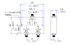 1200~1700 MHz SMA Female 2 Way Power Divider 50 Ohm Wide-Band Signal Splitter