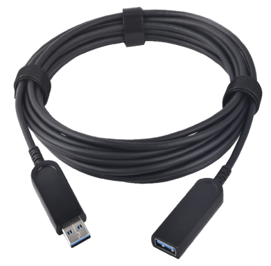 Fiber optic USB 3.0  extension Type A Male to Type A Female AOC 50ft