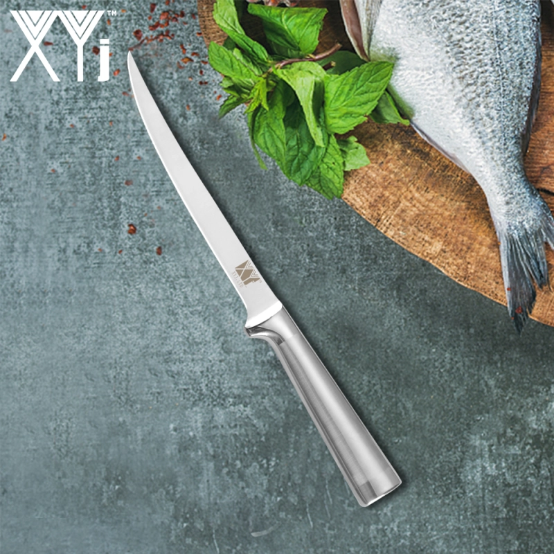 High Quality Sharp 6 7 8 Inch Fish Knife Fillet 3Cr13 Stainless Steel Fish Fillet Knife For Cutting Fish