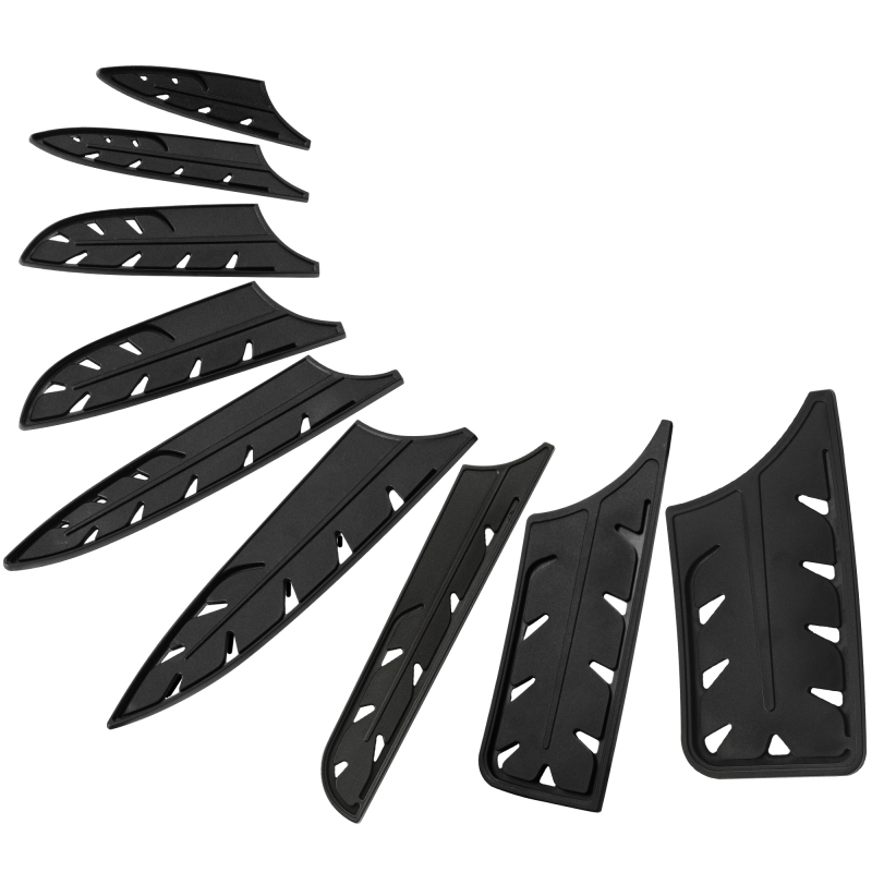 XYJ 9 PCS Knife Edge Guards Universal Blade Protectors for Kitchen Knife Non-Toxic Knife Cover Knife Sleeves(Knives Not Included)