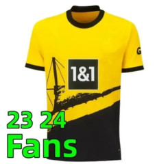 23 24 REUS Borussia Dortmund soccer jerseys HALLER 2023 2024 Home away Football top shirt BELLINGHAM HUMMELS BRANDT DORTMUND YEYNA men uniforms