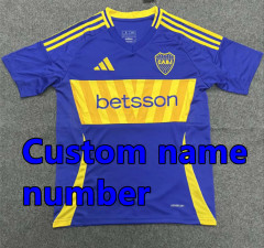 24 25 Boca Juniors soccer Jerseys Home Away CAVANI MEDINA M.MERENTIEL BENEDETTO MARADONA 2024 2025 adult Football Shirt Men Uniforms