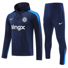 24 25 CHELSEA Soccer Jacket hooded suit PALMER JAMES ENZO FOFANA MUDRYK STERLING T SILVA Shirt NJACKSON CHILWELL BROJA NKUNKU GALLAGHER MADUEKE 2024 2025 Men set jogging uniforms