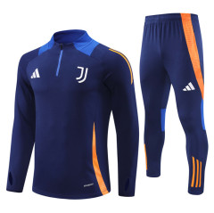 24 25 Juventus Soccer Jacket hooded suit YILDIZ MILIK DI MARIA VLAHOVIC KEAN POGBA CHIESA LOCATELLI 2024 2025 JUVE Men set jogging uniforms