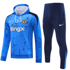24 25 CHELSEA Soccer Jacket hooded suit PALMER JAMES ENZO FOFANA MUDRYK STERLING T SILVA Shirt NJACKSON CHILWELL BROJA NKUNKU GALLAGHER MADUEKE 2024 2025 Men set jogging uniforms