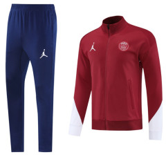 25 26 PSG Soccer Jacket suit Long zipper MBAPPE O DEMBELE HERNANDES KOLO MUANI BARCOLA HAKIMI 2024 2025 2026 Paris Men set jogging uniforms