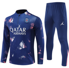 Men KIDS SET 24 25 PSG Soccer Training suit MBAPPE O DEMBELE HERNANDES KOLO MUANI BARCOLA HAKIMI 2024 2025 BOY Football jogging uniforms