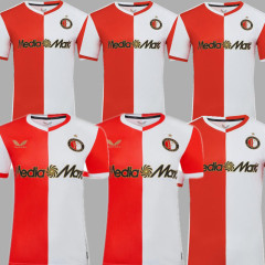 25 26 Feyenoord Home Soccer Jerseys KOKCU Gimenez Danilo TRAUNER HARTMAN GIMENEZ PAIXAO TIMBER 2025 2026 Football Men Uniforms