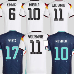 2026 Germany Soccer Jerseys World Cup KIMMICH KROOS WERNER MULLER 2026 2027 GOTZE SANEA REUS GNABRY HAVERTZ MUSIALA WIRTZ Home away Football shirt Men uniform