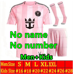 25 26 27 Miami Soccer Jerseys Home away SUAREZ MESSI HIGUAIN TRAPP PELLEGRINI Martinez FC CARRANZA PIREZ MORGAN 2026 2027 Football shirt Men kids uniform
