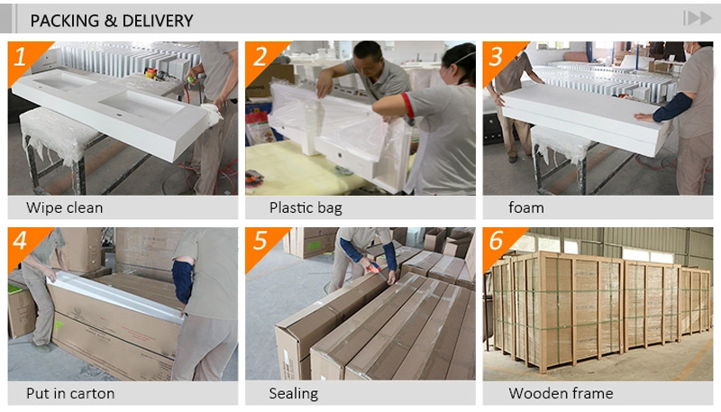 Wall Mounted Hanging Solid Surface Wash Basin,Artificial Stone Basin packing and delivery Wall Mounted Hanging Solid Surface Wash Basin,Artificial Stone Basin packing and delivery