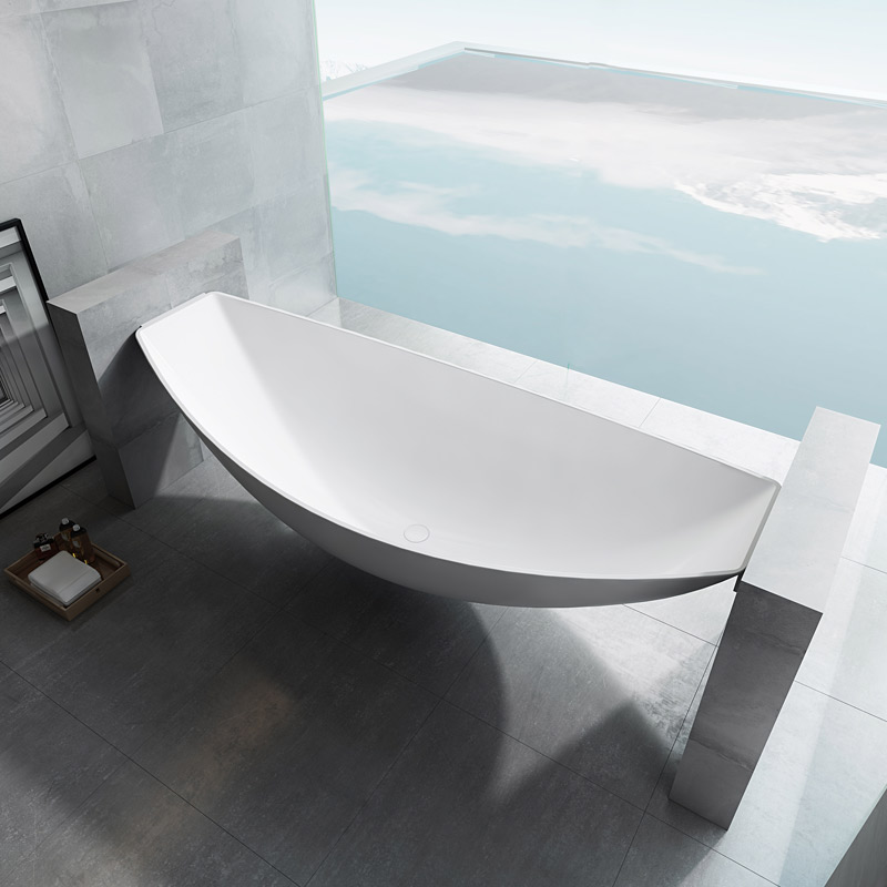 2021 Latest Patented Design Freestanding Acrylic Floating Hammock Bathtub TW-6699 2021 Latest Patented Design Freestanding Acrylic Floating Hammock Bathtub TW-6699