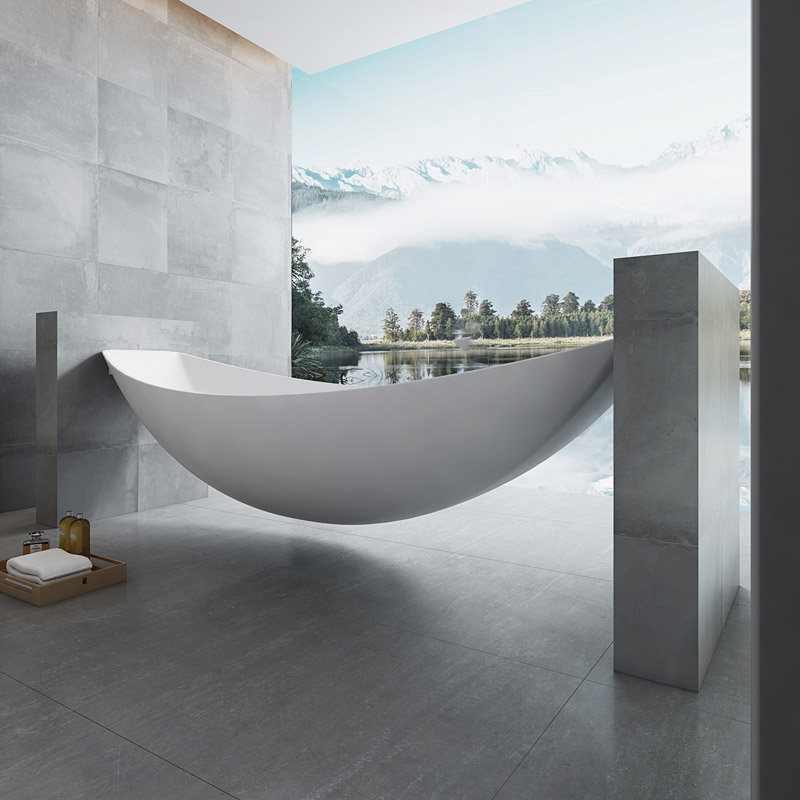 2021 Latest Patented Design Freestanding Acrylic Floating Hammock Bathtub TW-6699 2021 Latest Patented Design Freestanding Acrylic Floating Hammock Bathtub TW-6699