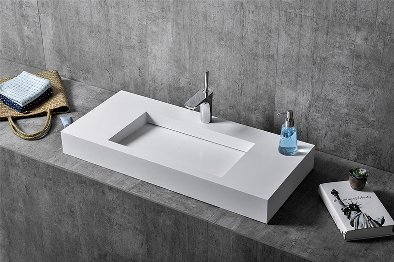 Rectangle Counter Top Sink & Wall Hung Single Wash Basin XA-G20 Rectangle Counter Top Sink & Wall Hung Single Wash Basin XA-G20