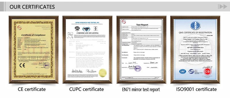T&W Sanitary Ware Co., Ltd certificate T&W Sanitary Ware Co., Ltd certificate