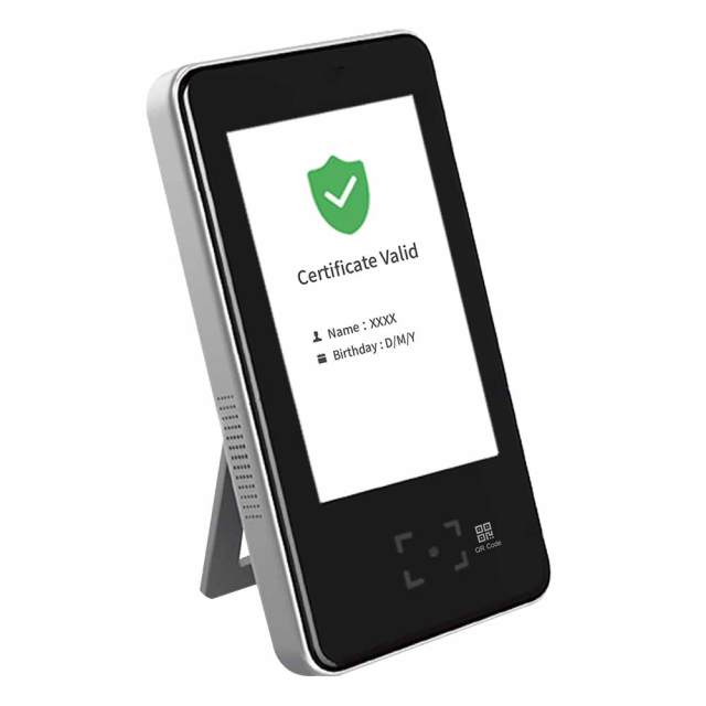 TM-GPLite EU digital green pass qr code scanner