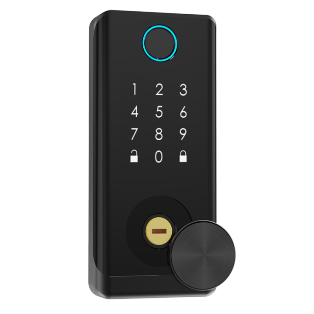 TM-D2 Security Mobile TTLock APP Fingerprint Deadbolt Digital Keyless Smart Door Locks