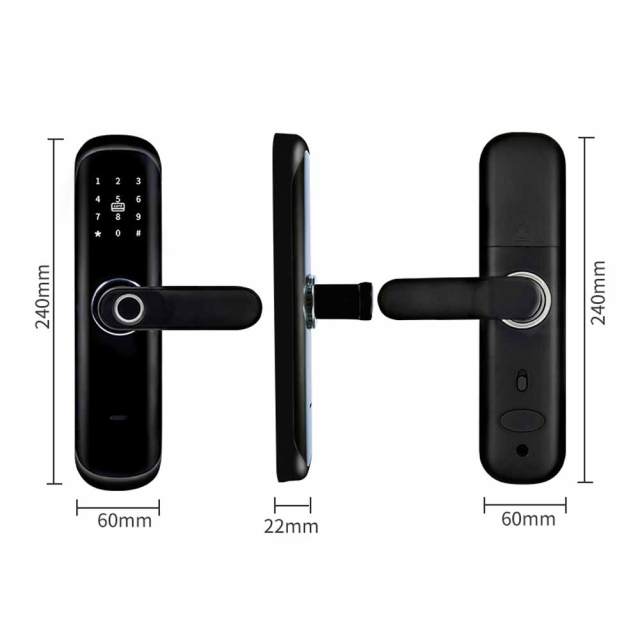 TM-B1 Smart TUYA Fingerprint Door Lock