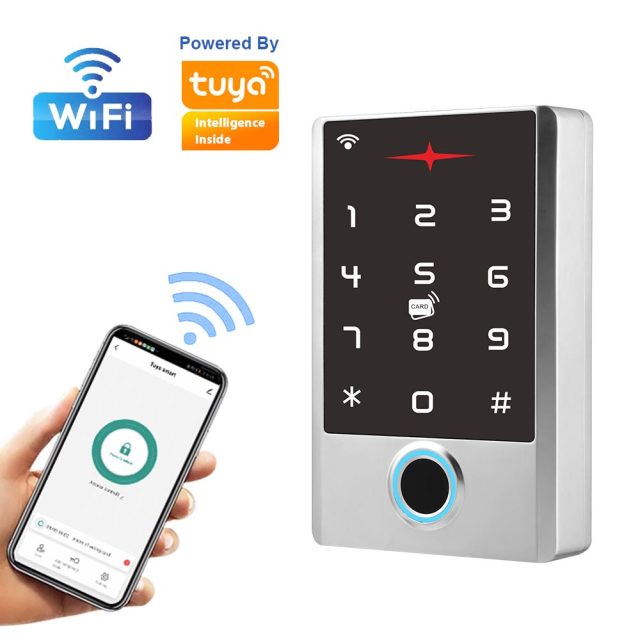 TM-TF3 TUYA IP68 waterproof metal fingerprint access control