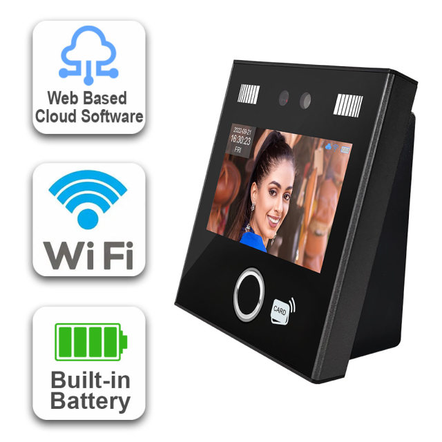 TM-AIFace11F Dynamic Face & Fingerprint Recognition Terminal