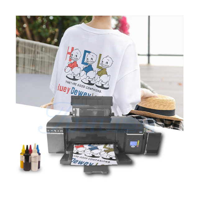 High quality A3 A4 L1800 Inkjet Dye sublimation paper printer for heat press printing