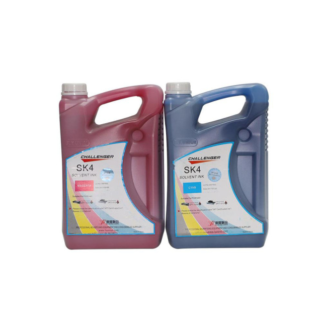 5liters eco-green low smell spt 510 1020 head use original infiniti challenger sk4 solvent ink