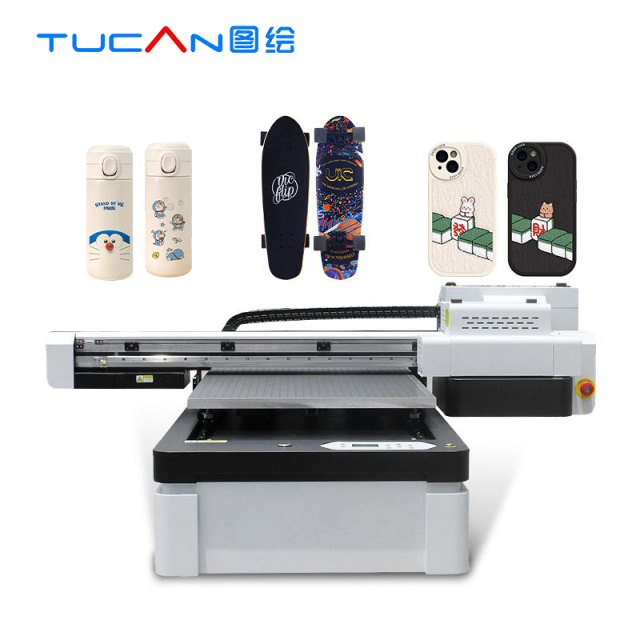 Factory Direct 6090 Small Format UV Flatbed Printer With Varnish For Phone Case Bottle Pen Printing Machine uv printer