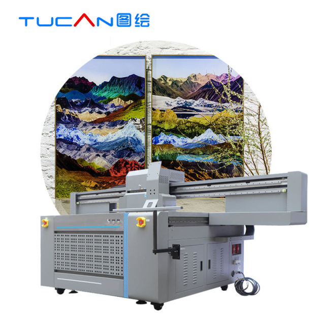 Ricoh GEN5 print head high quality and cheap inkjet Outdoor Large Format 1610 uv flatbed printer