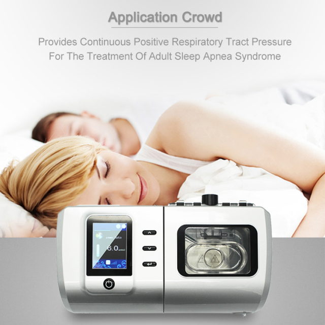 Travel-Friendly Portable CPAP Machine With Humidifier and SD Card for Sleep Apnea