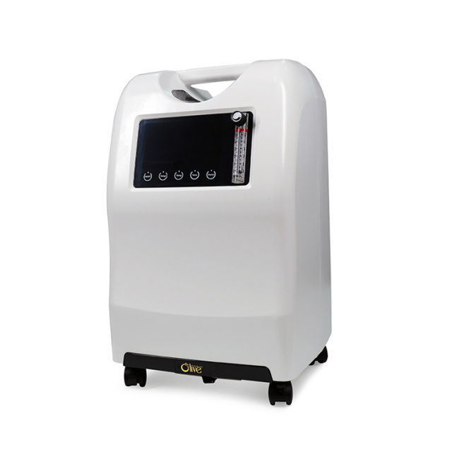 Máquina concentradora de oxígeno para el hogar Respironics 5-10L de grado médico verde oliva