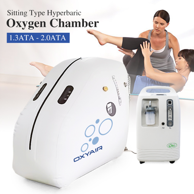 1.5ATA Portable Sports Hyperbaric Chamber Sitting Pressurized Chamber Hyperbaric Oxygen Therapy For Althletes