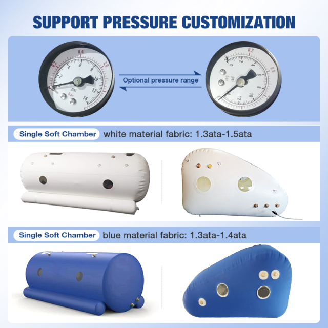 Wholesale Wellness Commercial 1.5ATA Soft Hyperbaric Oxygen Lying Hyperbaric Sleep Chamber