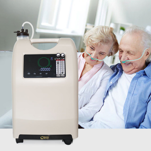 Olive 10L(OLV-10)--Wholesale Olive Best 2 Person Use Dual Flow Meter Medical Oxygen Generator Concentrator