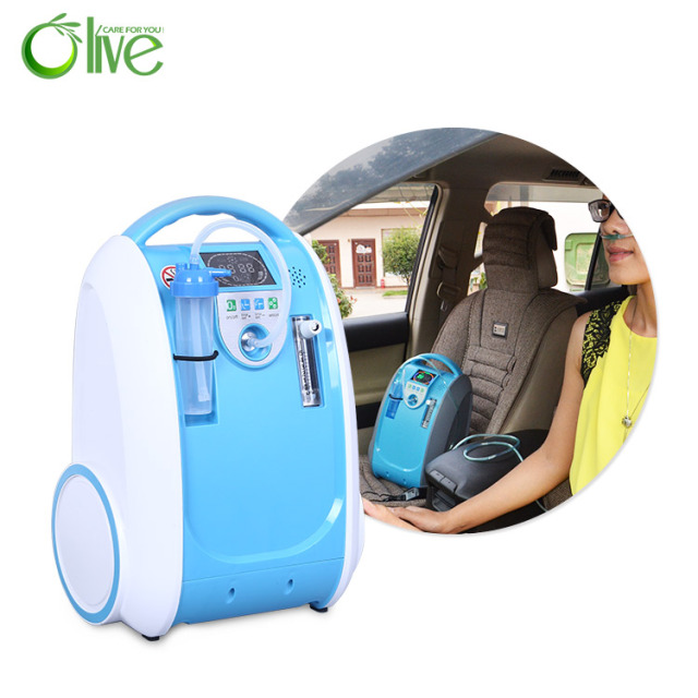 Intelligent Portable Car Oxygen Concentrator Adjustable Flow Sustained Oxygen Supply