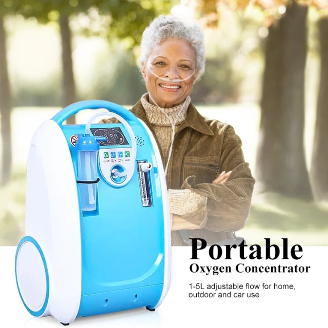 Portable PSA Oxygen Generator Rechargable Heat Balance System Ensure Longer Life Span