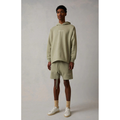 SS22 Essentials Shorts (White Velvety Print)