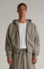 SP25 Essentials Full-Zip Hoodie (Metallic Logo)