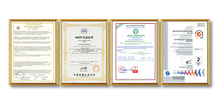 certifications