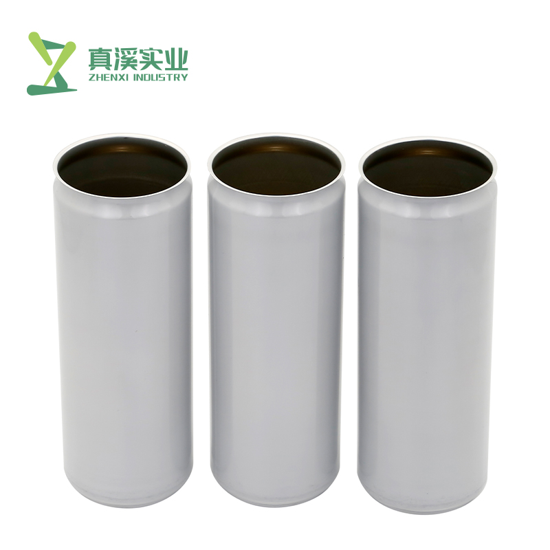 Sleek aluminum beverage can