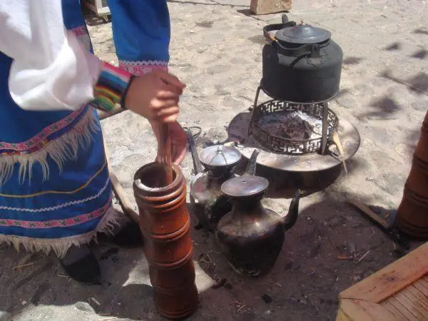 Boil butter tea