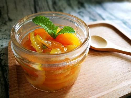 Orange honey juice