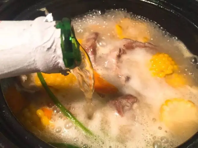Beer broth