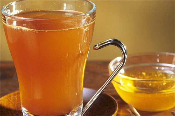 Grapefruit green tea juice