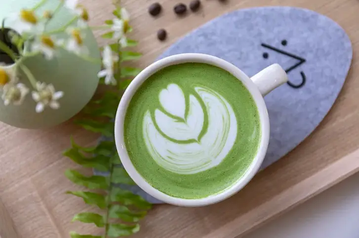 coconut milk matcha